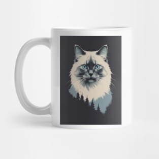 Ragdoll Cat 2 - Japanese Retro Art Mug